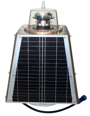 NVF-L608系列太阳能一体化LED中型航标闪光灯器